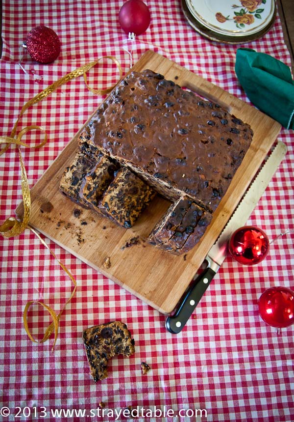Drunken Rum Christmas Cake Recipe Strayed from the Table