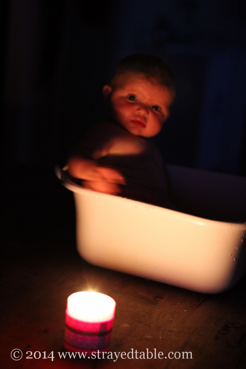 Baby, When the Lights Go Out . . . Strayed from the Table