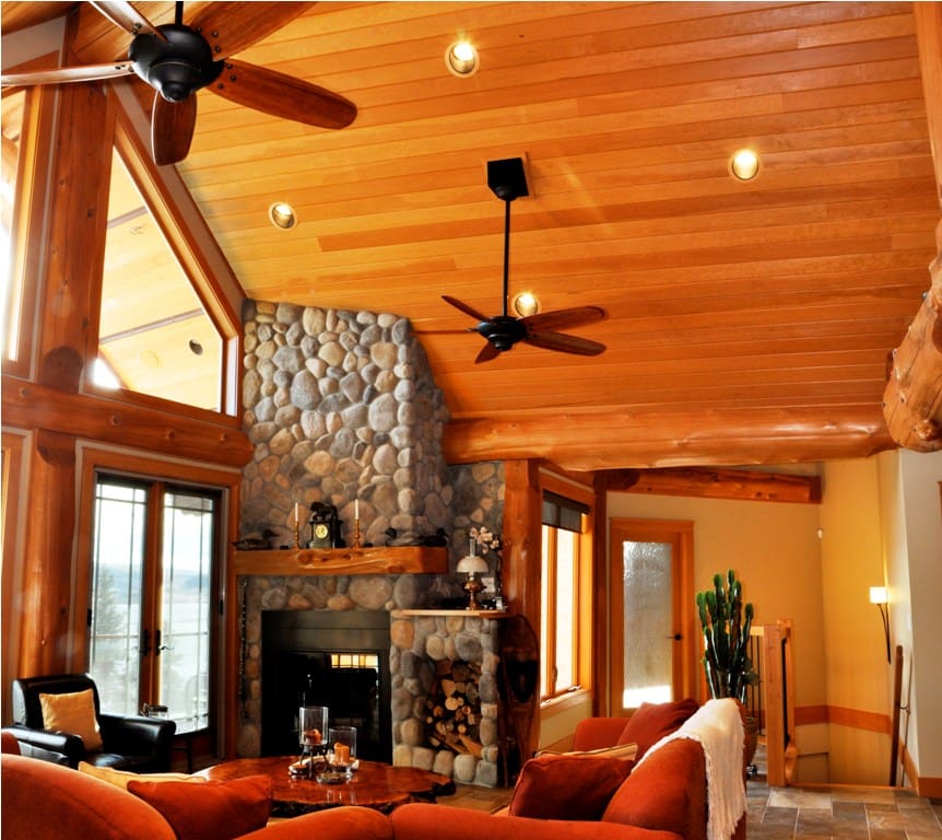 Nicola Lake Post and Beam Design Streamline Design
