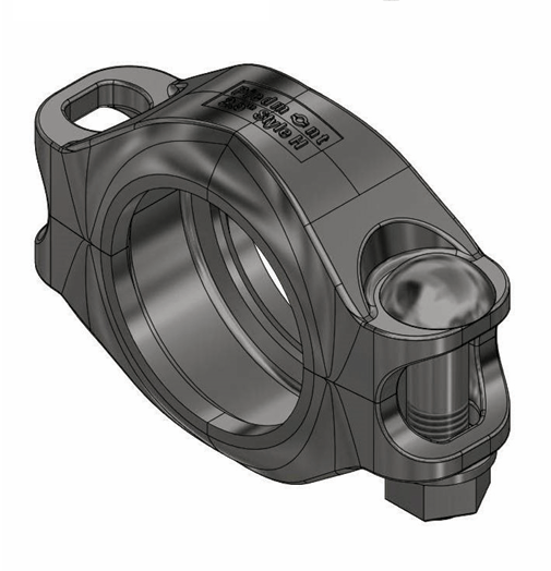 Style HS 3" 2000 PSI Rated Super Duplex Coupling and Hardware