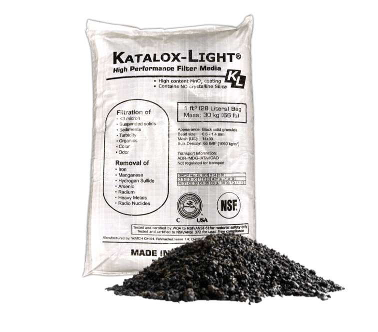 1 Cubic Foot Katalox light Iron, Manganese, and Hydrogen Sulfide