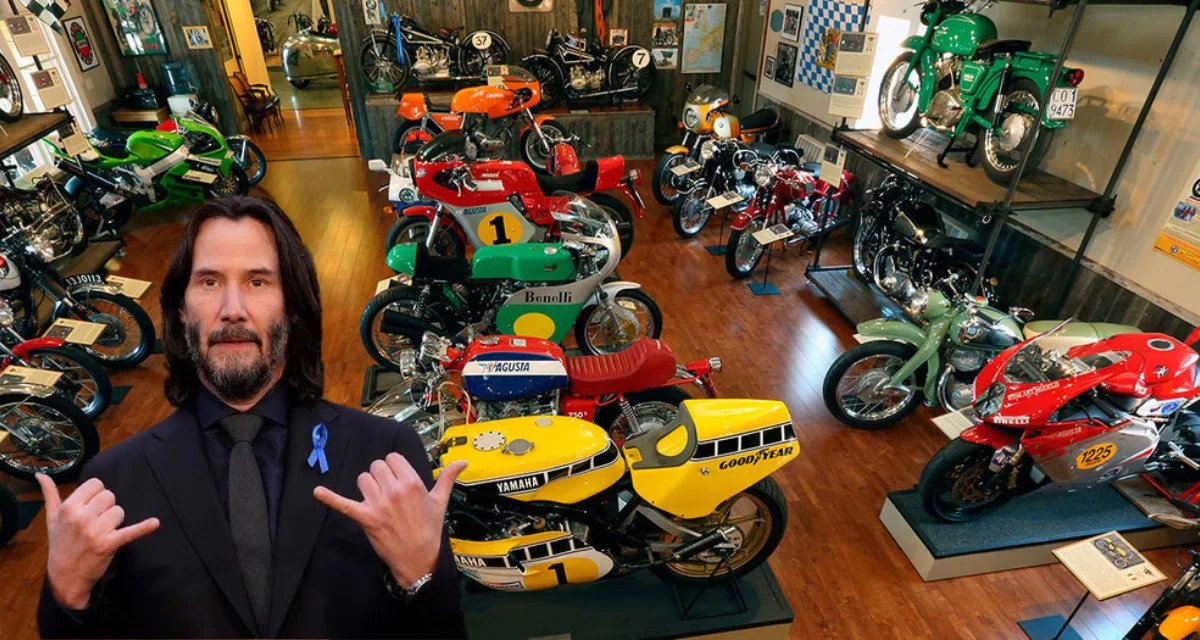 Inside Keanu Reeves 500k Motorcycle Collection