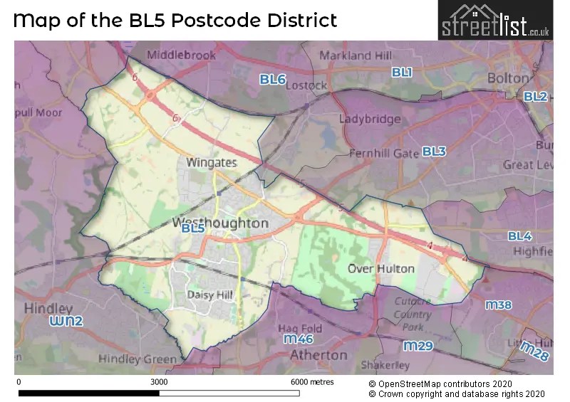 BL5 is the Postcode for Westhoughton