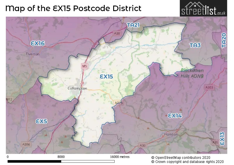 EX15 is the Postcode for Cullompton
