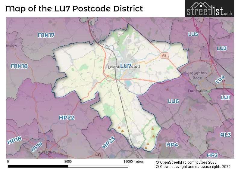 LU7 is the Postcode for Leighton Buzzard