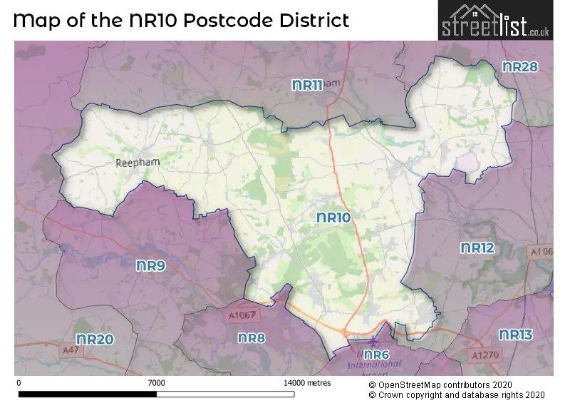 NR10 is the Postcode for Horsford