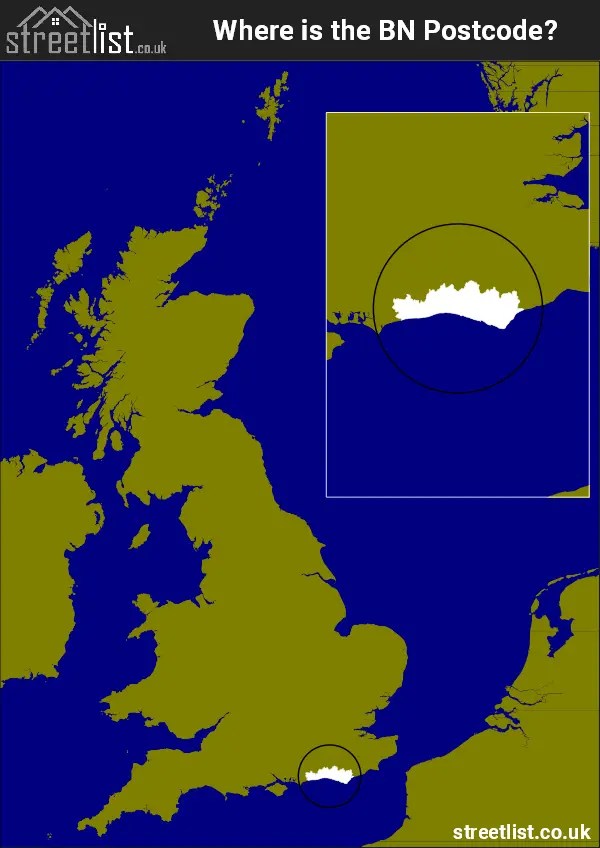 BN Postcode Area Learn about the Brighton Postal Area