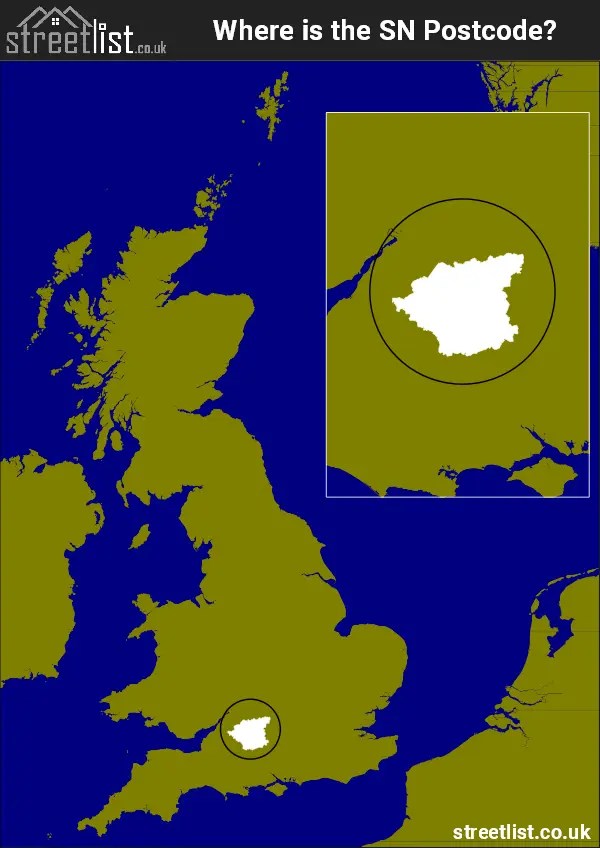 SN Postcode Area Learn about the Swindon Postal Area
