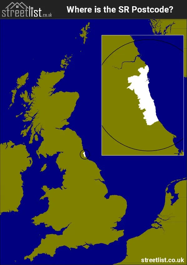 SR Postcode Area Learn about the Sunderland Postal Area