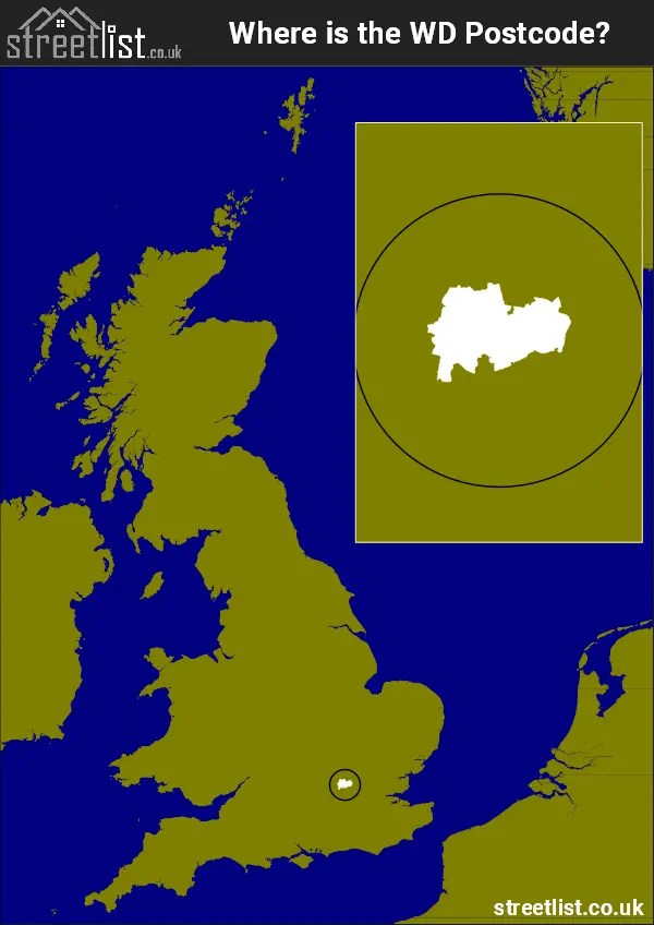 WD Postcode Area Learn about the Watford Postal Area