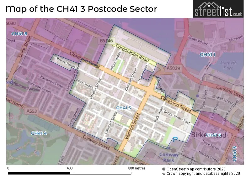Explore The CH41 3 Postcode Sector House Prices, Attractions & More