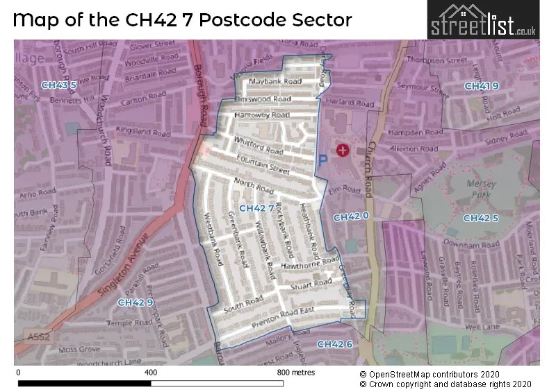Explore The CH42 7 Postcode Sector House Prices, Attractions & More