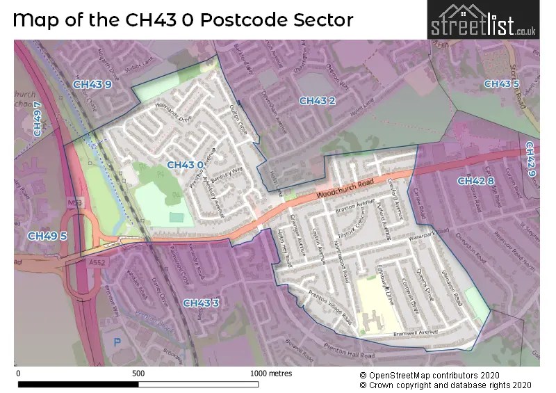 Explore The CH43 0 Postcode Sector House Prices, Attractions & More