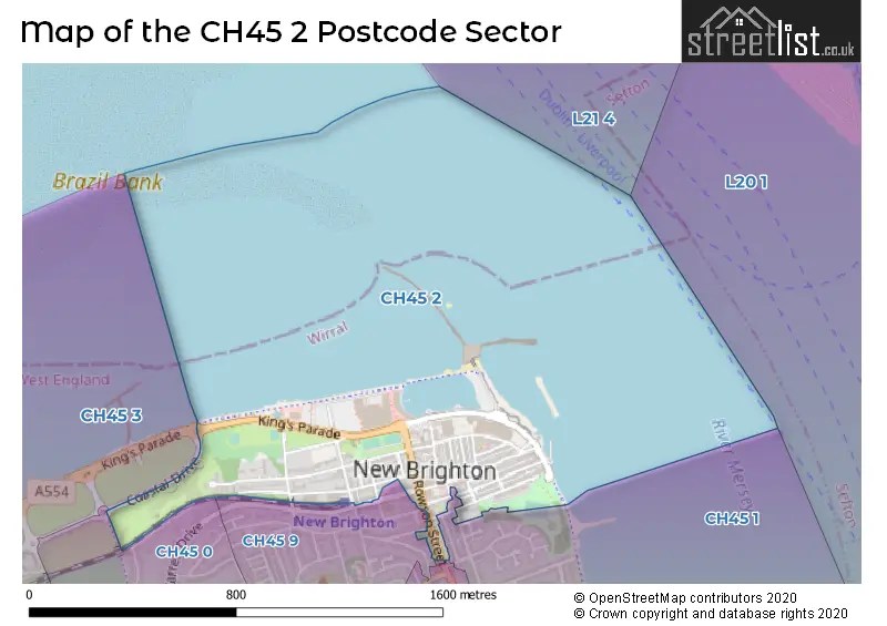 Explore The CH45 2 Postcode Sector House Prices, Attractions & More