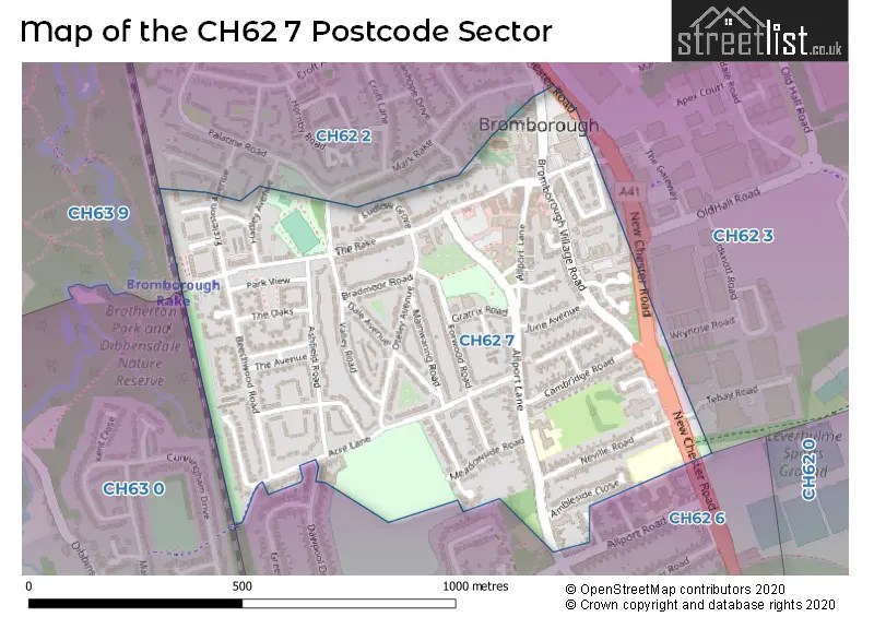 Explore The CH62 7 Postcode Sector House Prices, Attractions & More