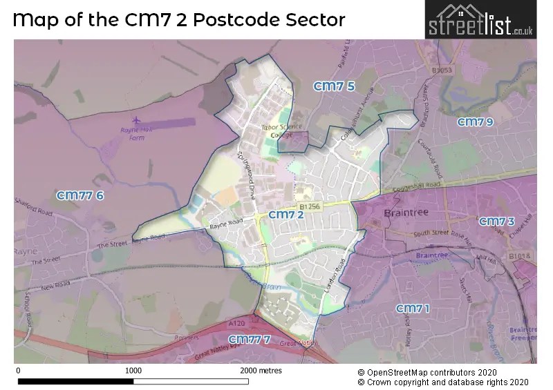 CM7 2 Postcode Sector Your Complete Guide