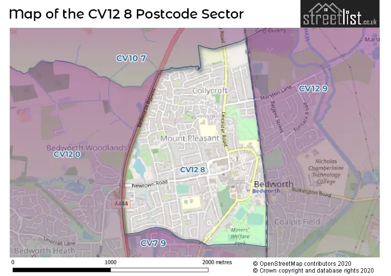 Explore The CV12 8 Postcode Sector House Prices, Attractions & More