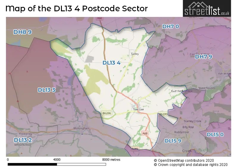 DL13 4 Postcode Sector Your Complete Guide