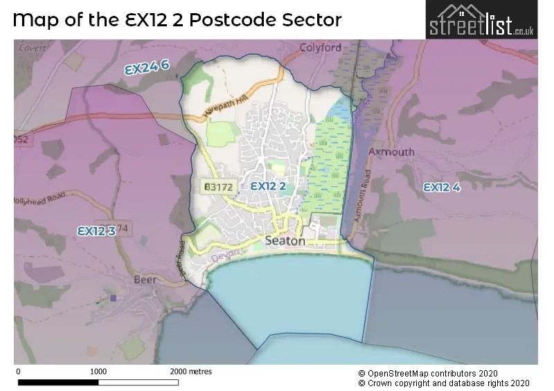 Explore The EX12 2 Postcode Sector House Prices, Attractions & More