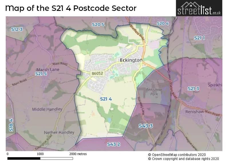 Explore The S21 4 Postcode Sector House Prices, Attractions & More