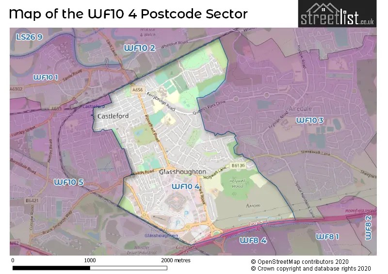 Explore The WF10 4 Postcode Sector House Prices, Attractions & More