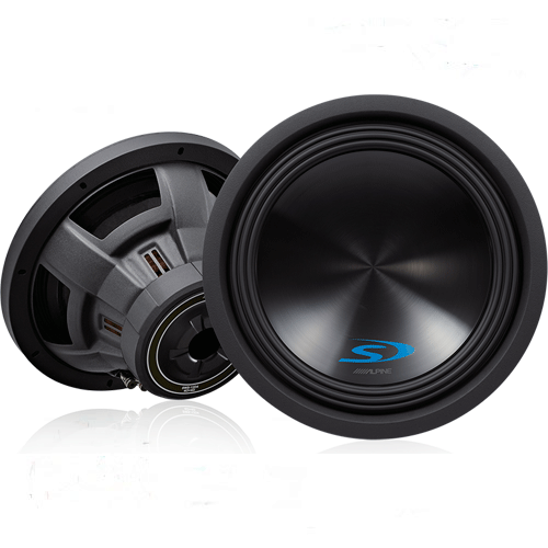 Alpine SW10D2 TypeS 10" Subwoofer with Custom Subwoofer Box Street