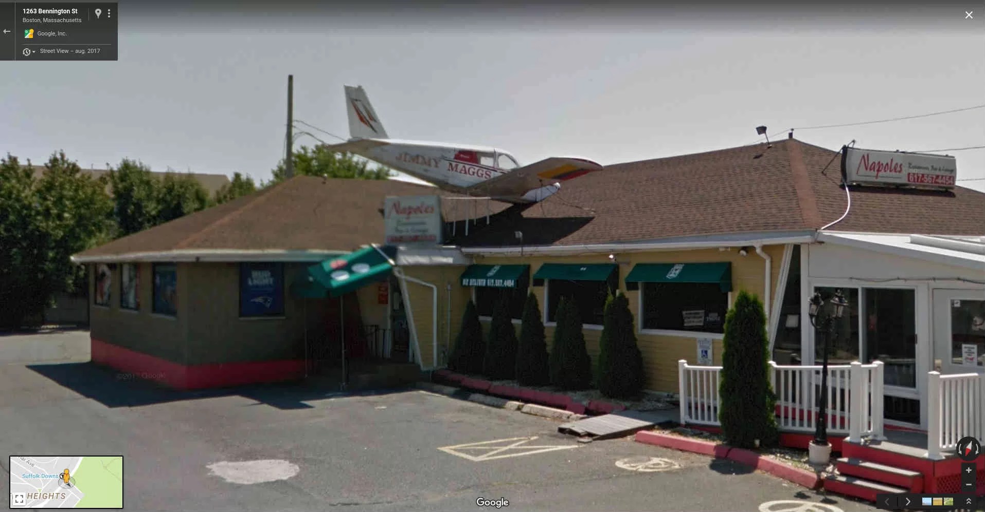 Roof landing StreetViewFun