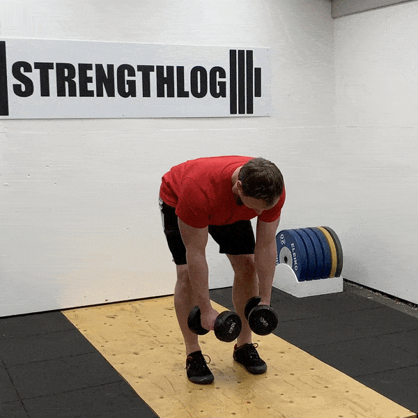 Reverse Dumbbell Flyes StrengthLog Reverse Dumbbell Flyes StrengthLog