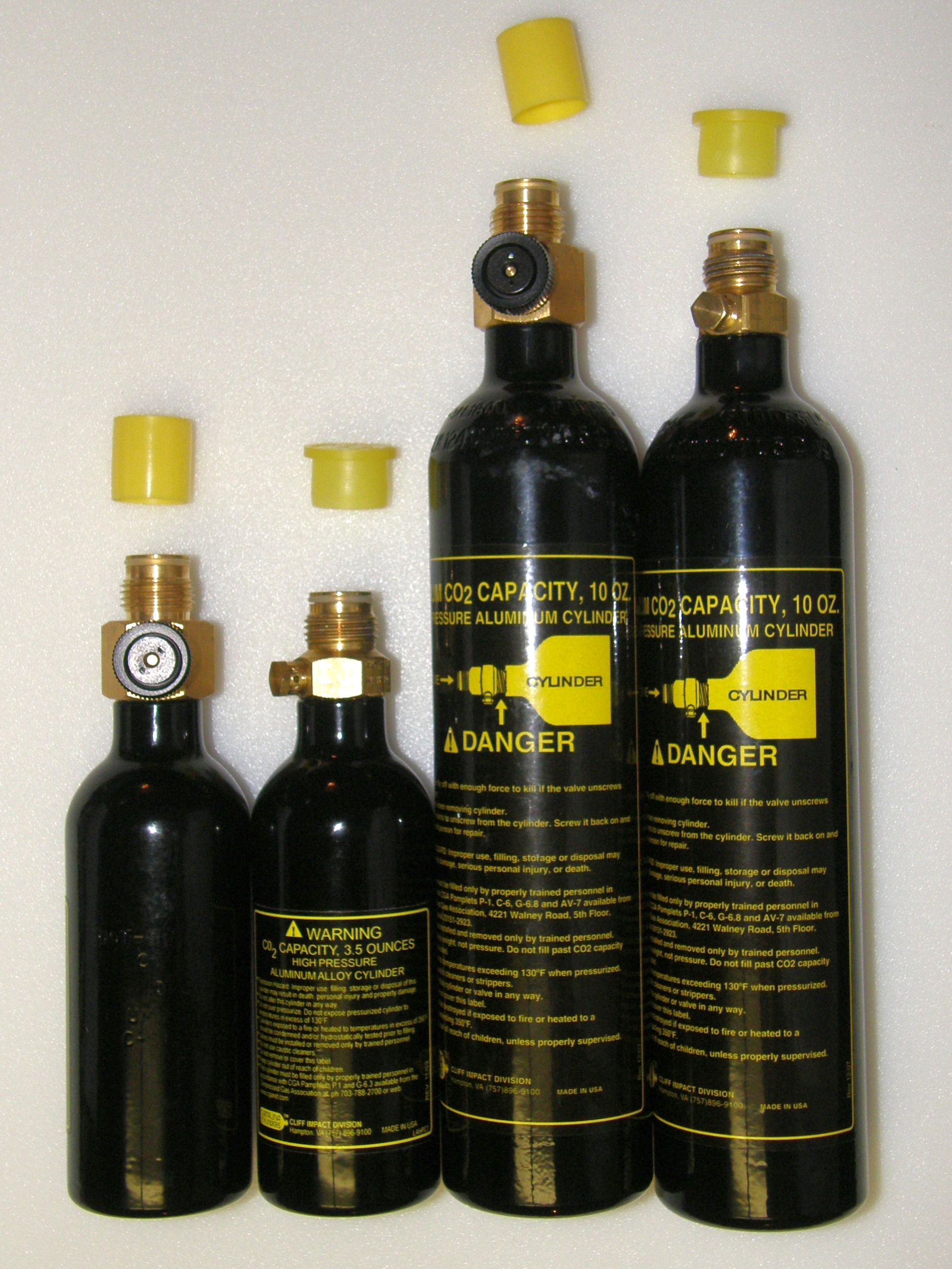 Paintball Air Tank Sizes