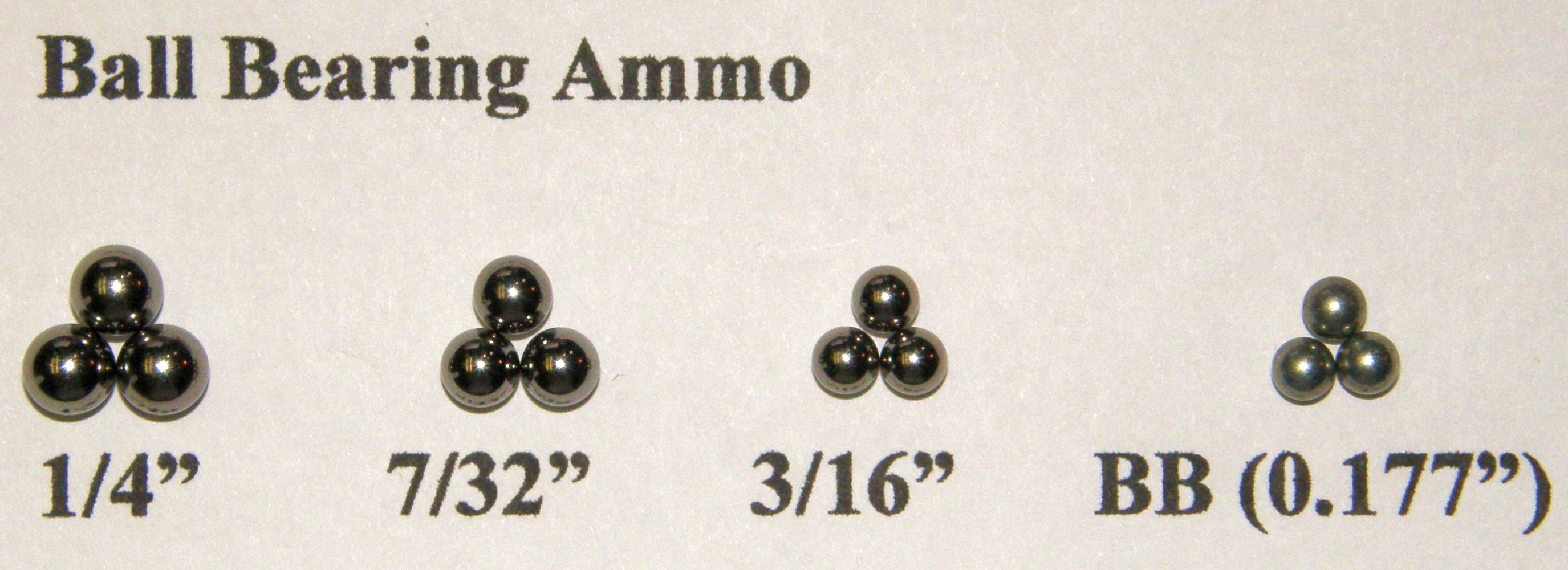 Ball Bearing Ammunition
