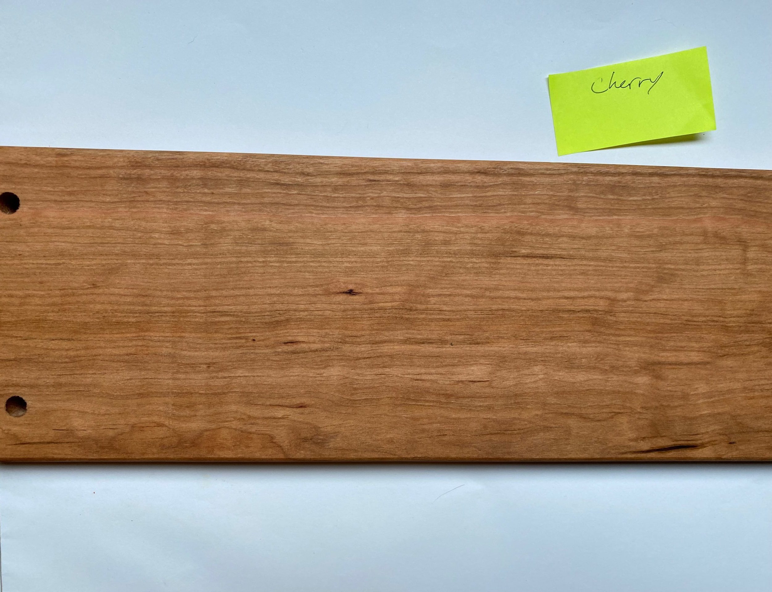 Finished Cherry Shelving String and Hearts