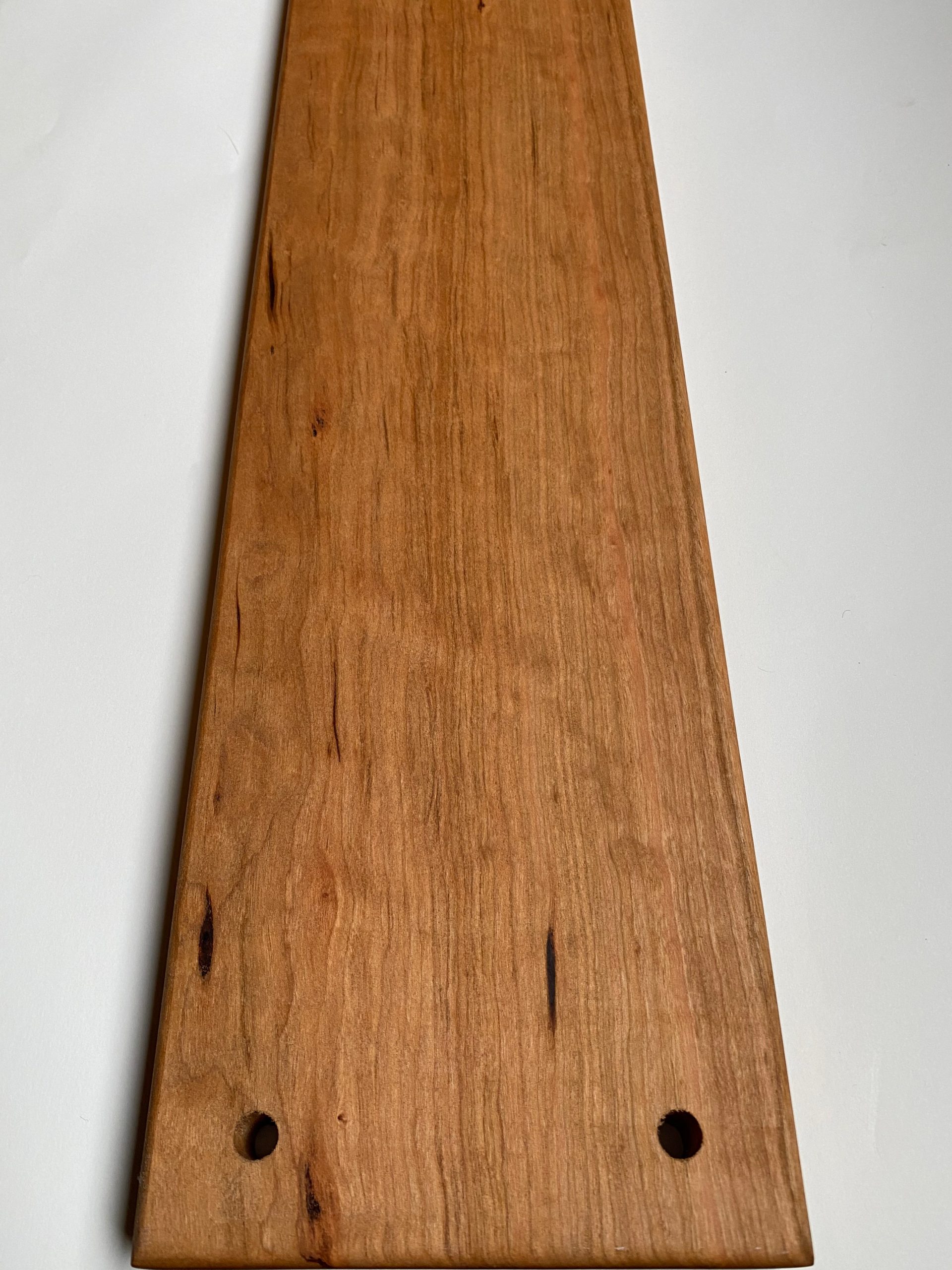 Finished Cherry Shelving String and Hearts