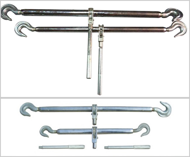 High Strength Transmission Line Stringing Tools Standard Steel Turnbuckle