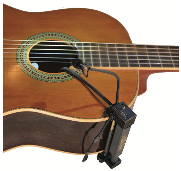the2MicStudio Dual Microphones for Classical and Acoustic Guitars
