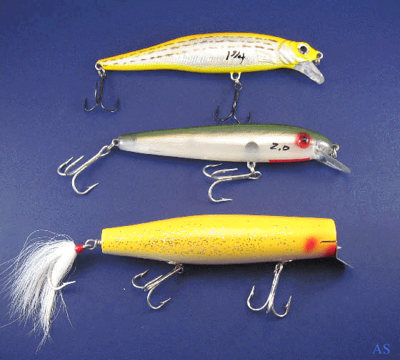 Large Swimming Lures for Striped Bass Fishing