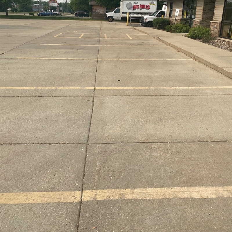 Commercial Parking Lot Striping Near Rock County WI