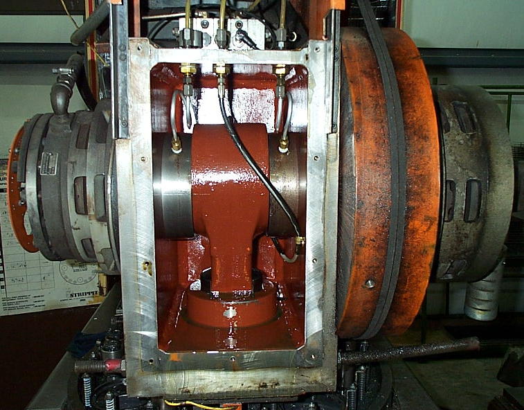 Replaceing_Strippit_Flywheel_Bearings