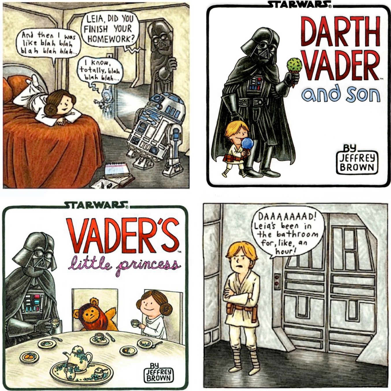 Star Wars DIYs Darth Vader Bookmarks Red Ted Art