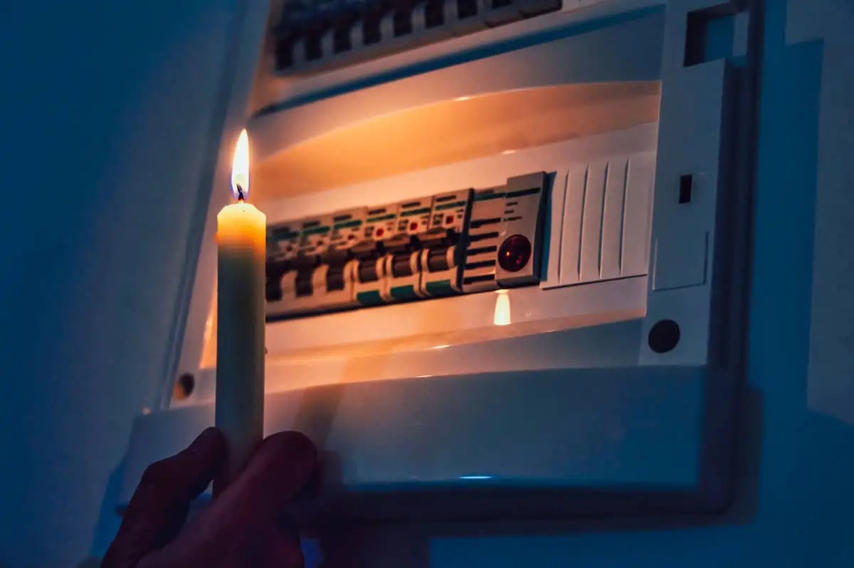 Kerzen bei Stromausfall ⚡