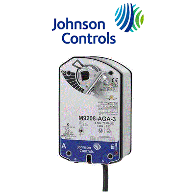 Johnson Controls - M9208-GGA-2, 70in Lb Spring Return 2 SPDT sw