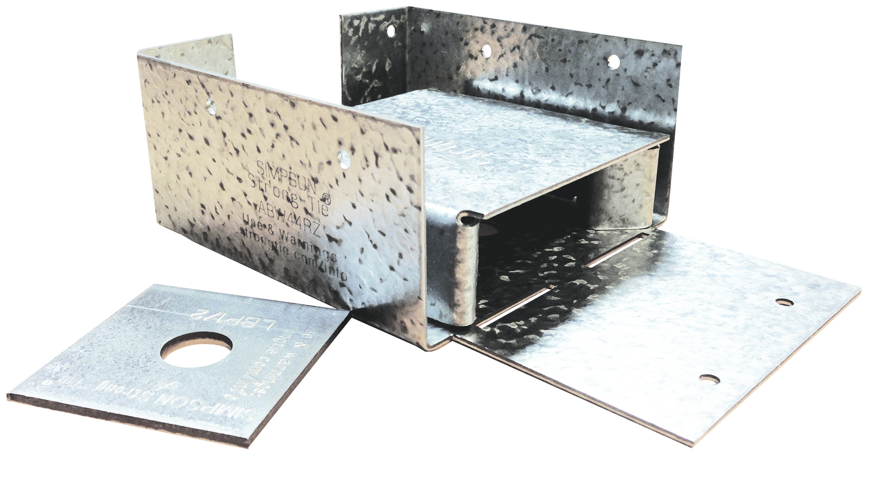 Adjustable Post Base with Stand Off ABW Simpson StrongTie