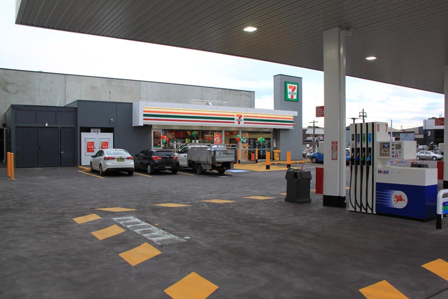 Revesby 7 Eleven Service Station & Bridgestone Service Centre Structen