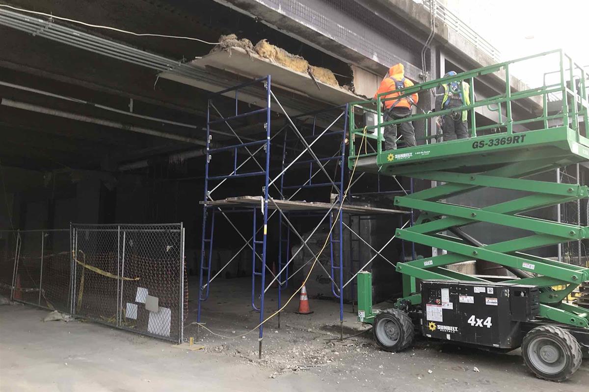 Stony Brook University Loading Dock STRUCTURAL