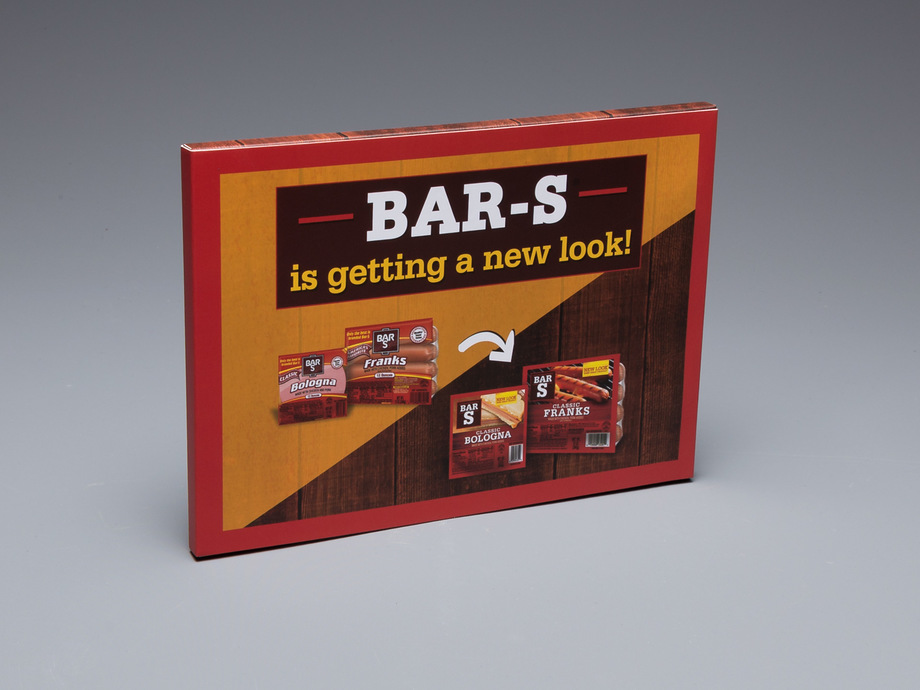 BARS Foods Video Mailer Structural Graphics