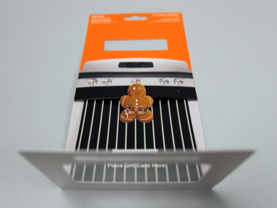 Home Depot Gingerbread Gift Card Holder Structural Graphics