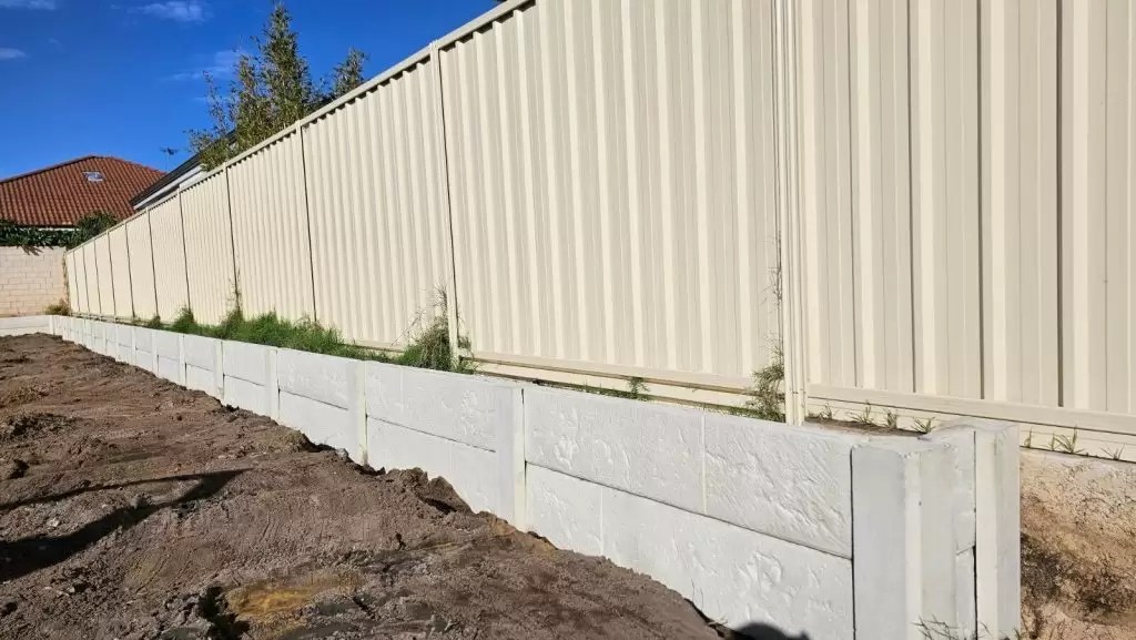 Panel And Post Retaining Walls Products Range Perth, WA