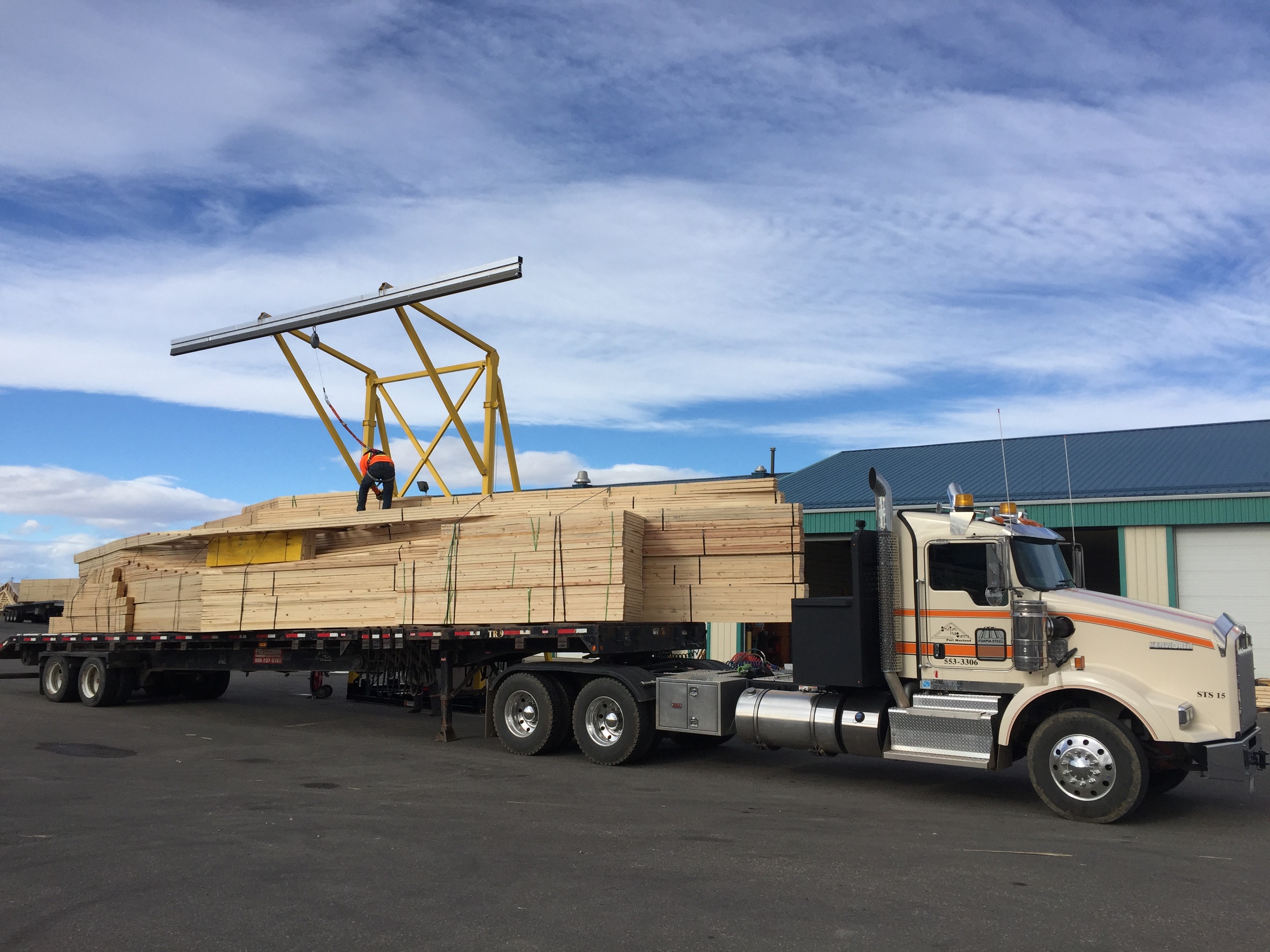Structural Truss Systems Ltd. Trusses in Fort Macleod, Alberta, Canada, Roof Trusses, Trusses