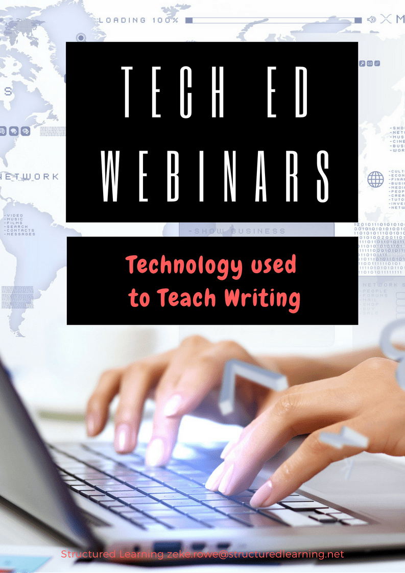 Technology Used to Teach Writing Structured Learning