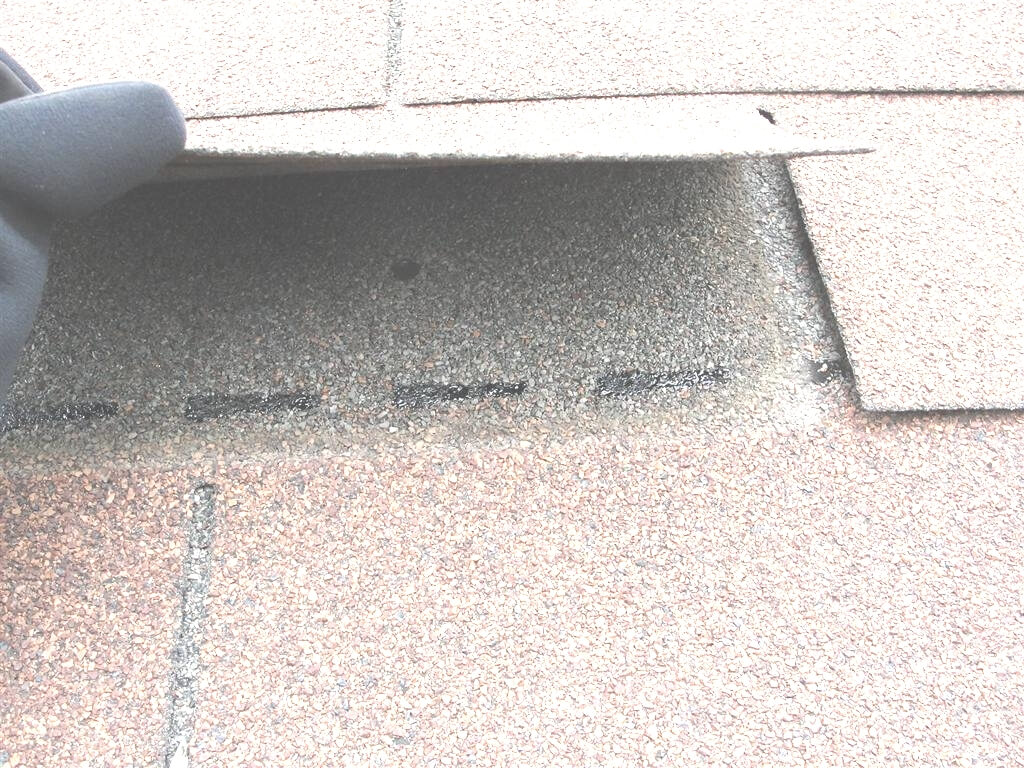 Improper Shingle Nailing = Defective Shingle Installation