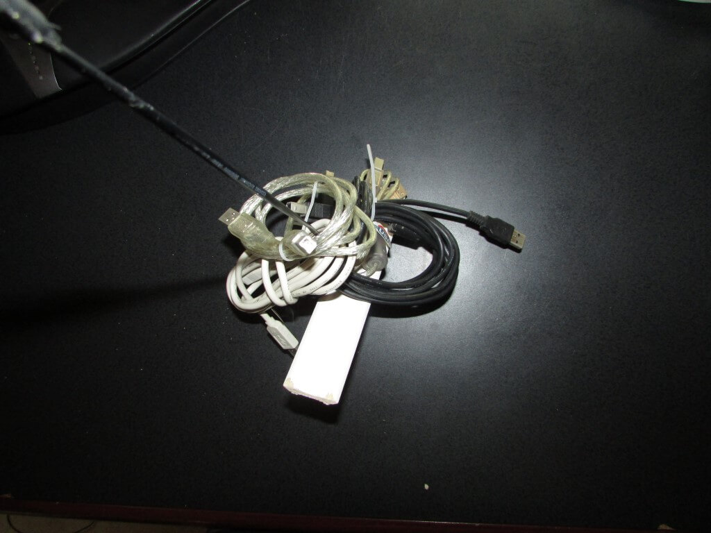 How to organize spare cords